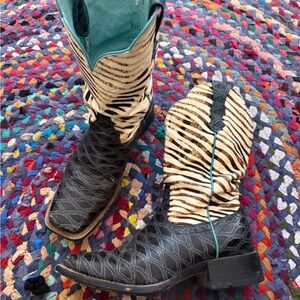 Artist Zebra Boot